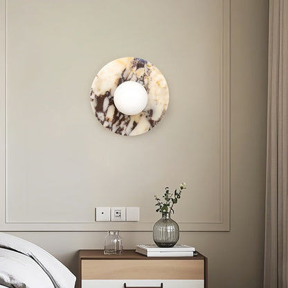 Viola – Lampe murale en marbre