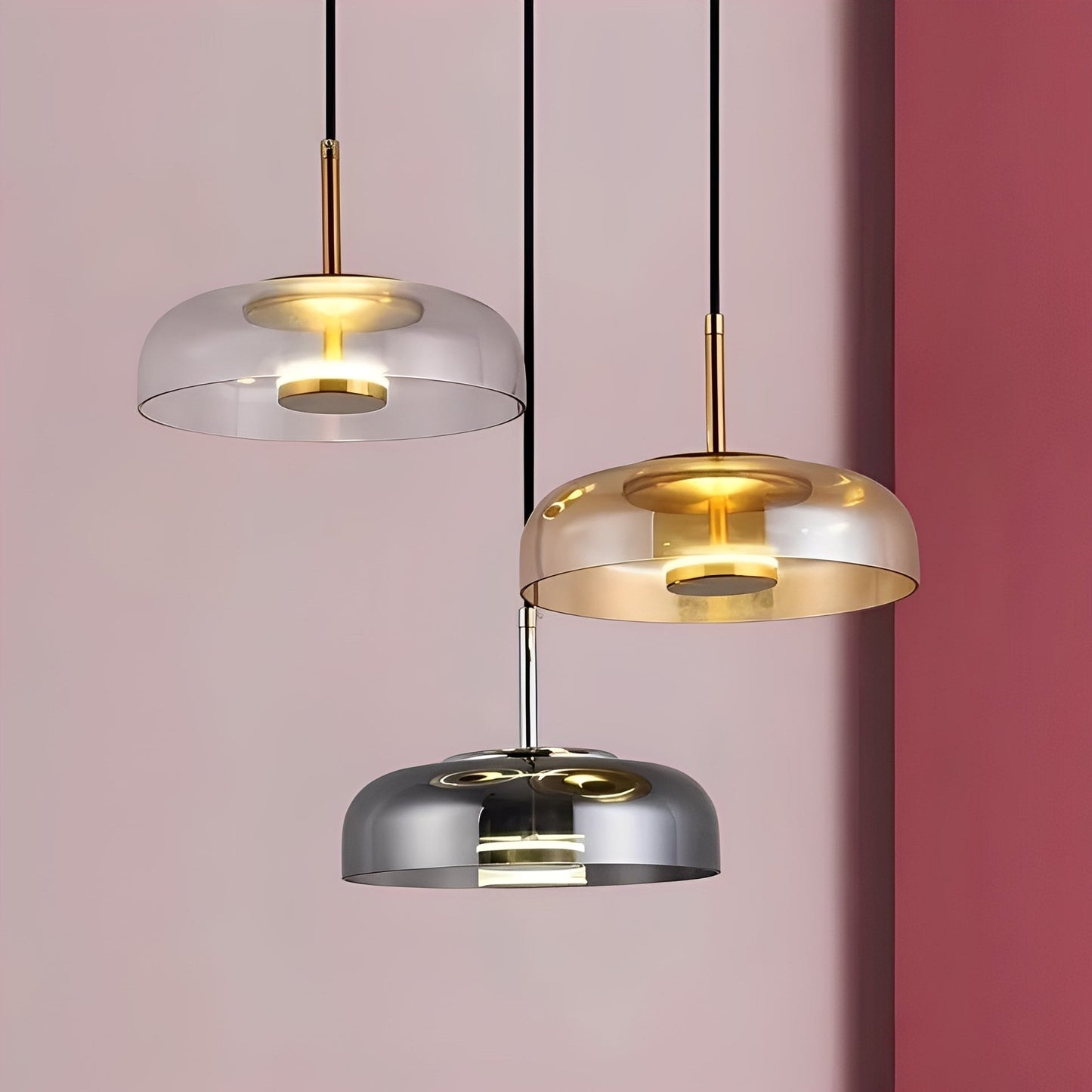 Marlie – Lampe Pendante en Verre Nordique