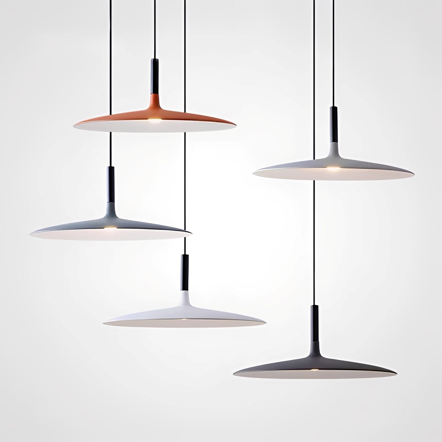 Zira – Suspension de luxe moderne en forme d'OVNI