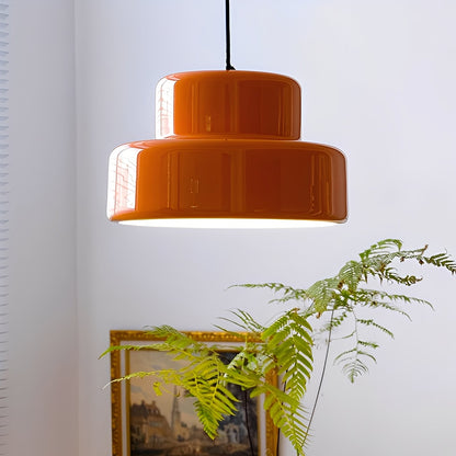 Olenya – Suspension Orange Vintage Nordique
