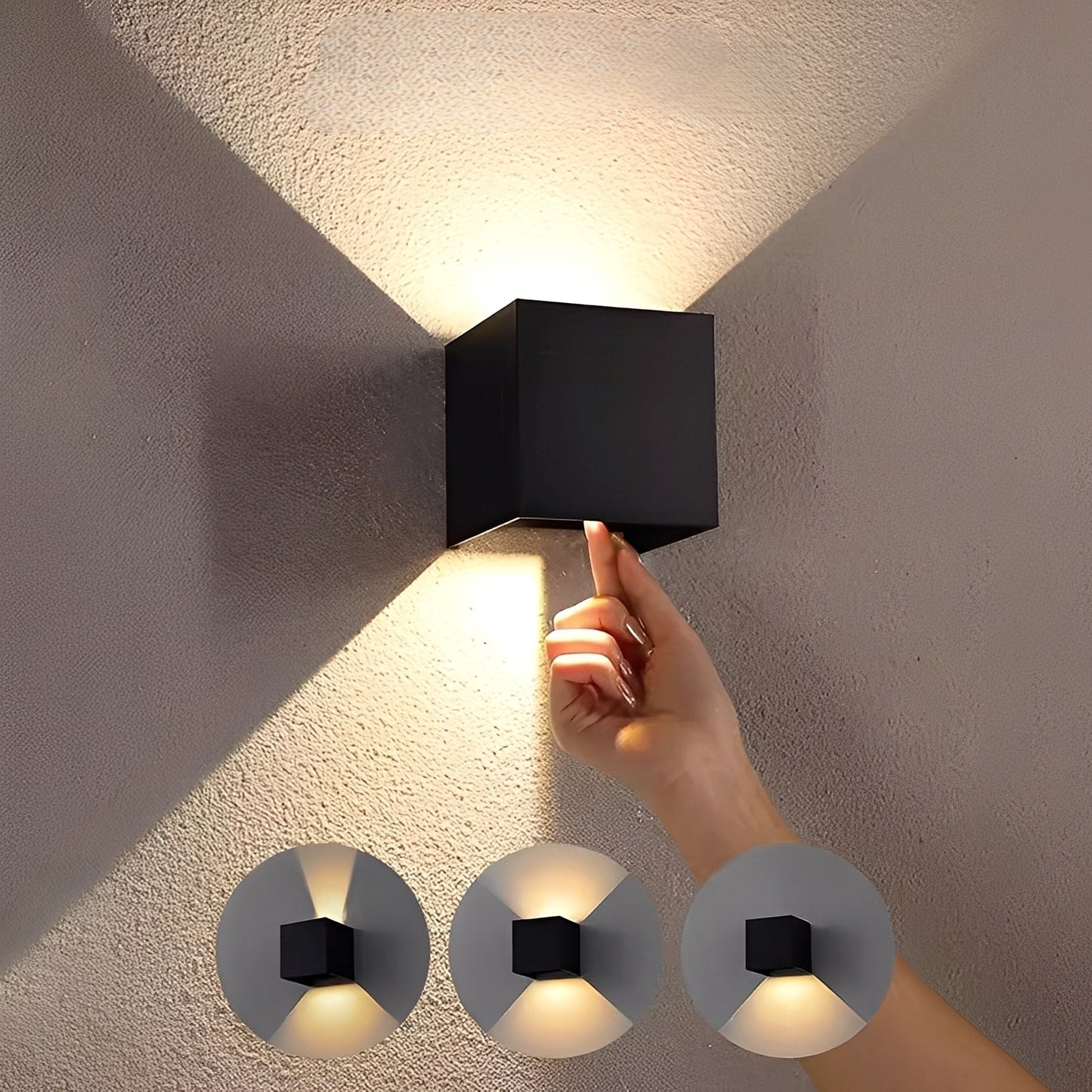Rin – Lampe Murale LED Extérieur Étanche