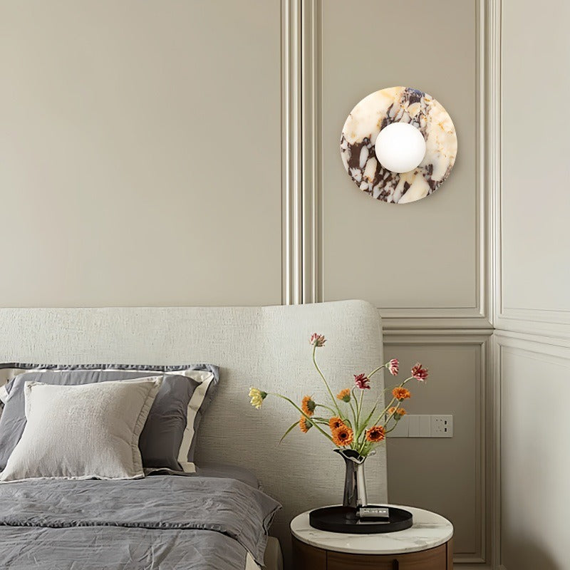 Viola – Lampe murale en marbre