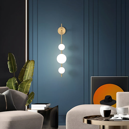 Neil – Applique Murale Sphérique Verticale