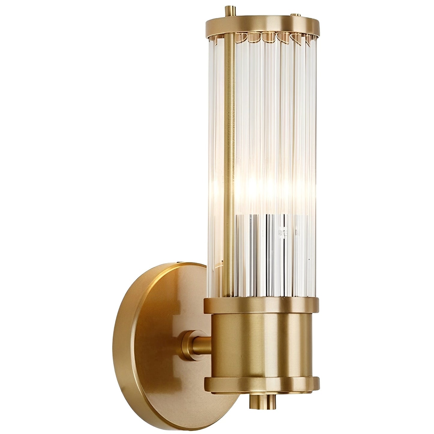 Valeria – Applique Moderne avec Cylindre en Cristal