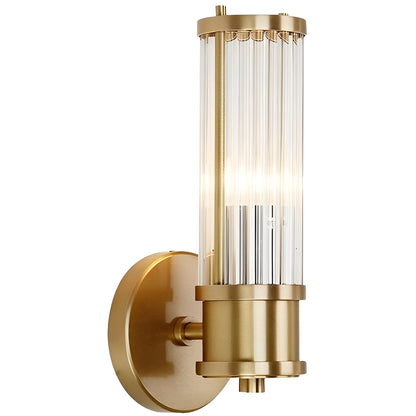 Valeria – Applique Moderne avec Cylindre en Cristal