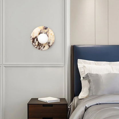 Viola – Lampe murale en marbre