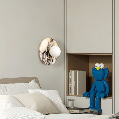 Viola – Lampe murale en marbre