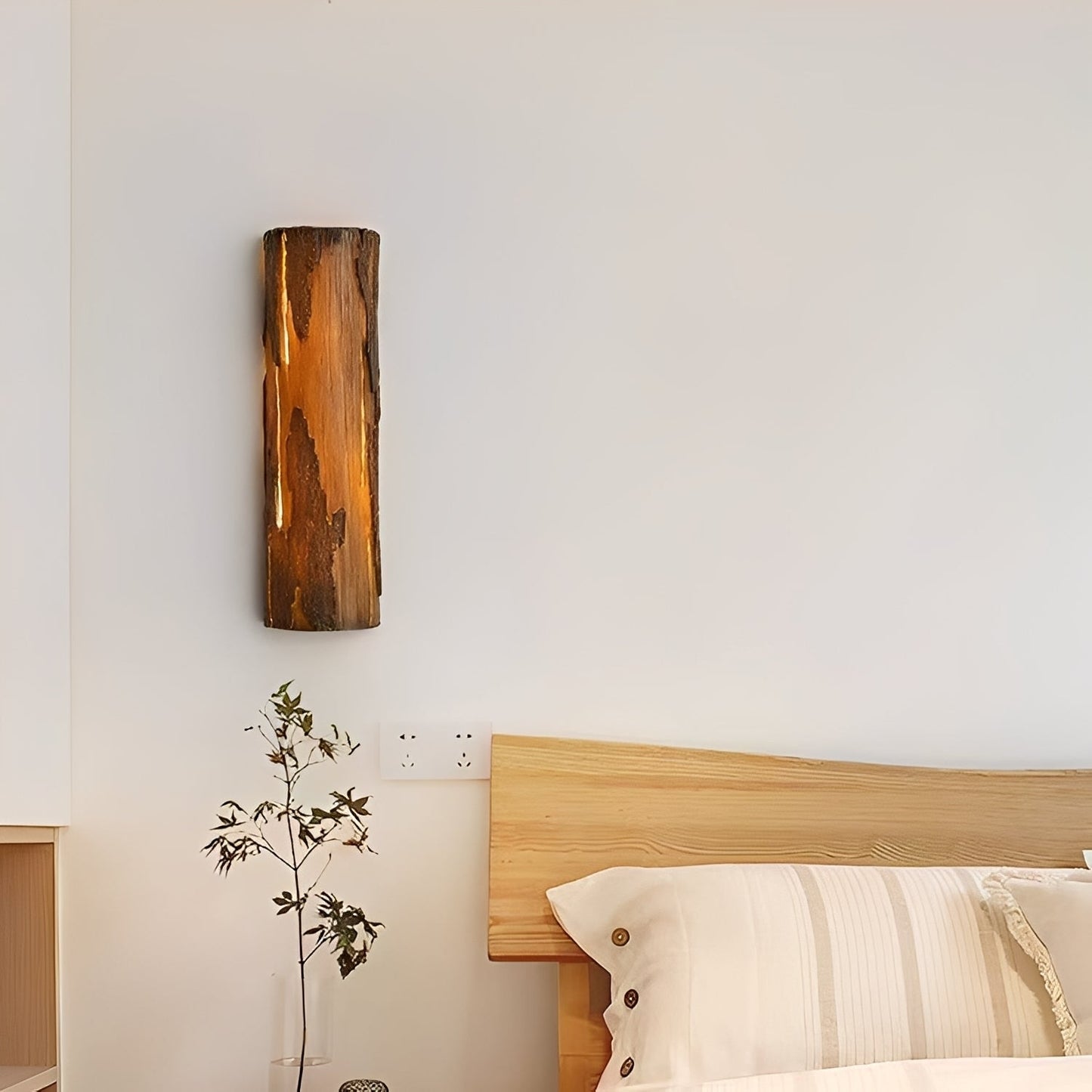 Rokka – Applique murale extérieure créative style rétro pierre