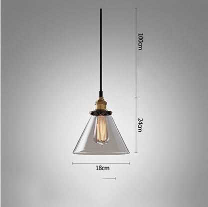 Iya – Lustre rétro créatif en verre