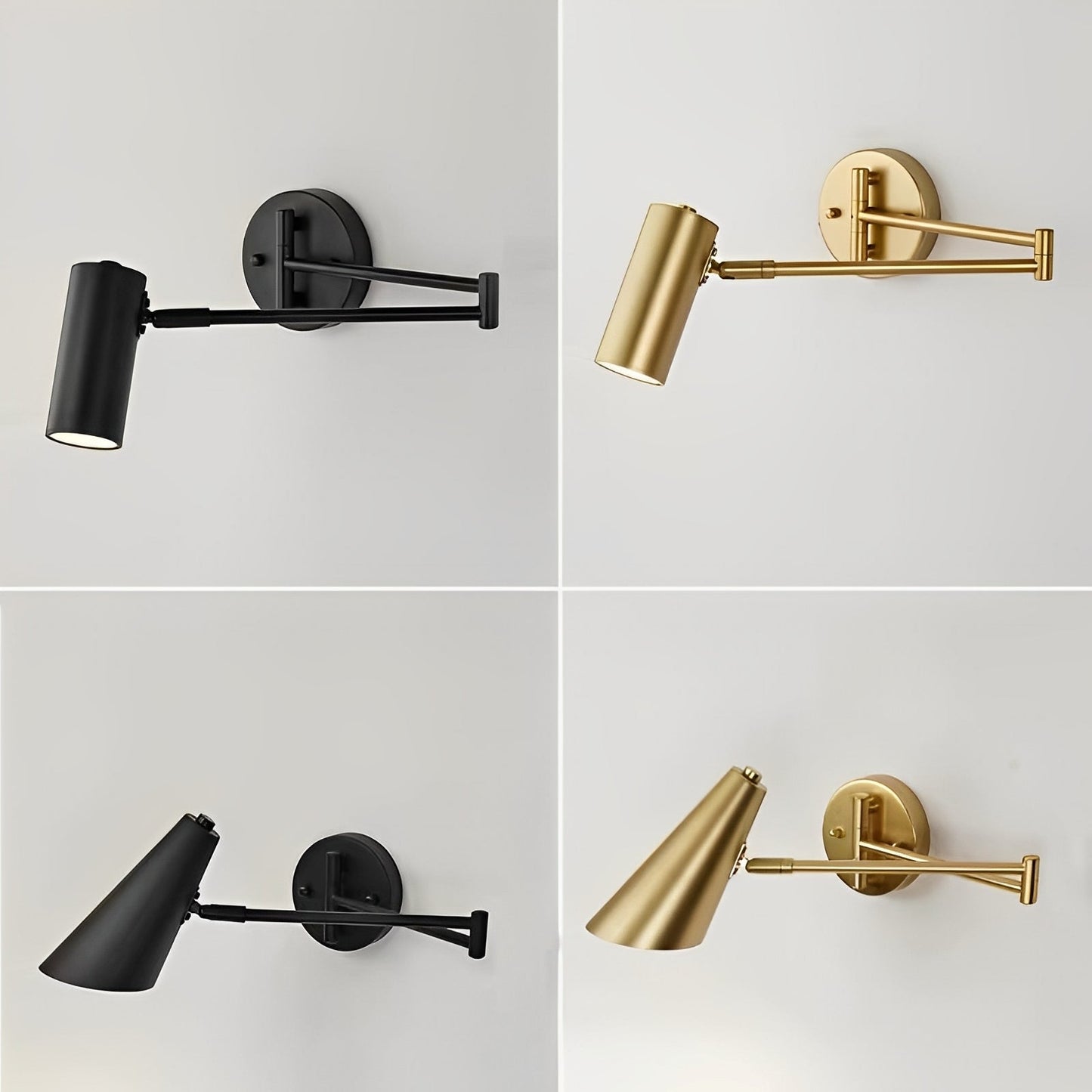 Mira – Applique murale pliable avec bras articulé