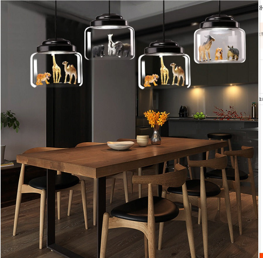 Mochiko – Lampe en verre pour chambre d'enfant