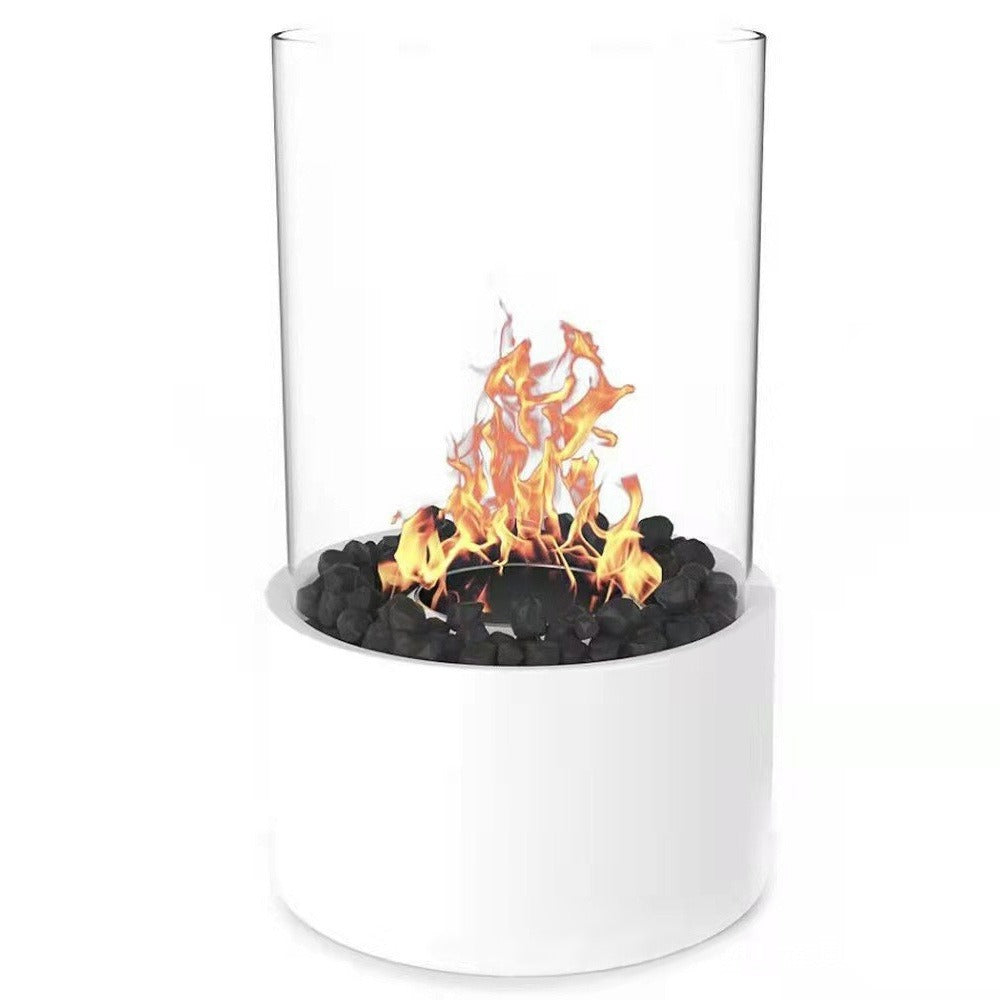 Nero – Lampe à feu en verre portable