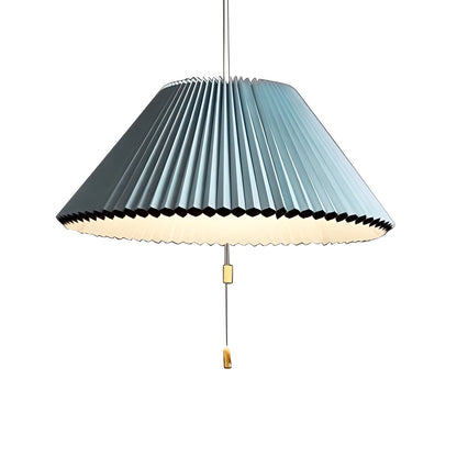 Kasumi – Douce Lampe Suspendue en Tissu Plié