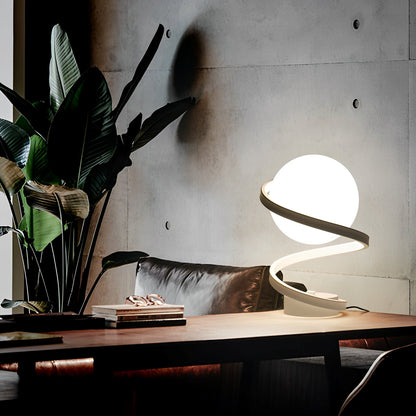 Veluna – Élégante lampe de table LED au style rétro pour des moments lumineux élégants