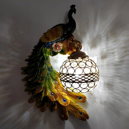 Seraphina – Applique Murale Artistique Paon