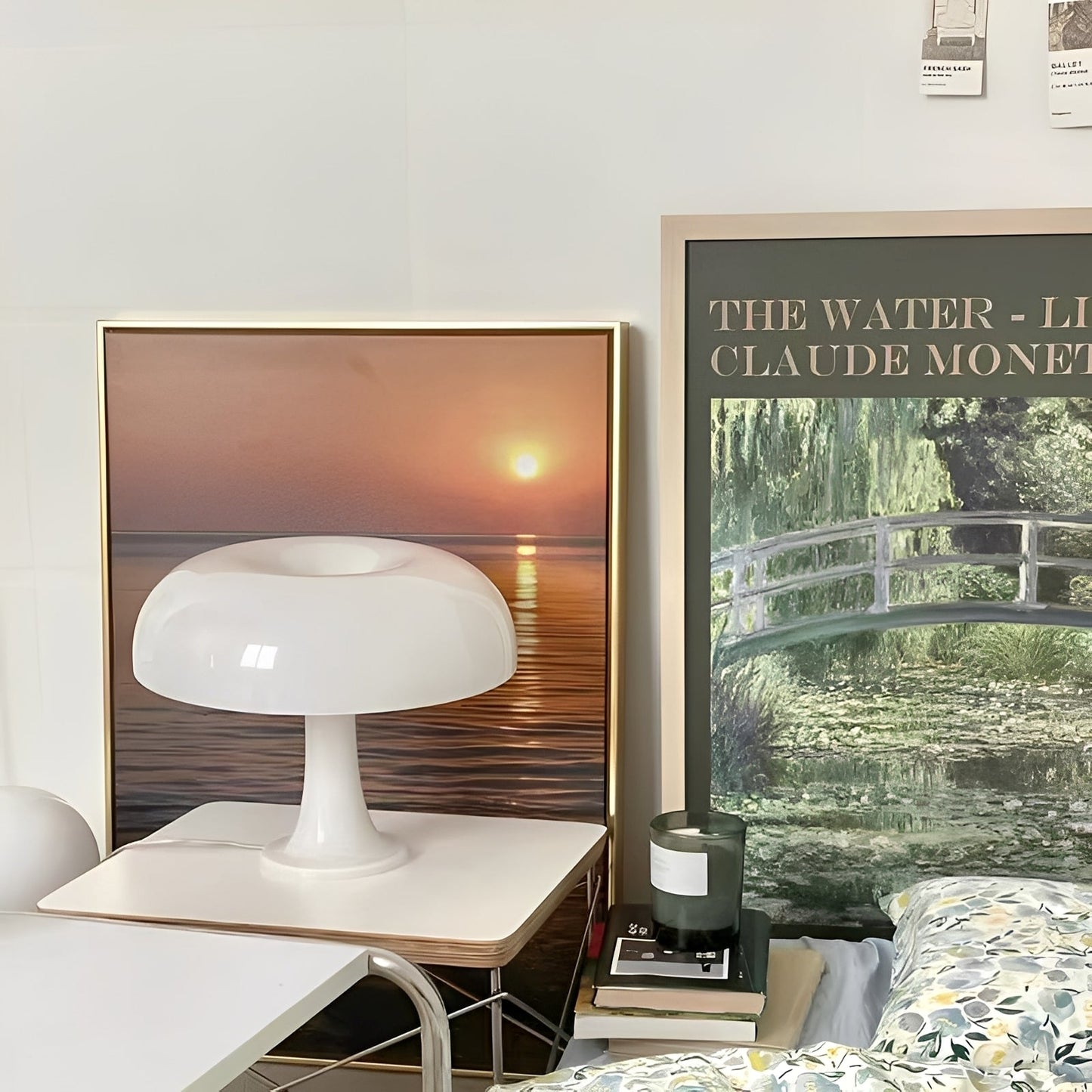 Myla – Lampe champignon rétro au design nordique