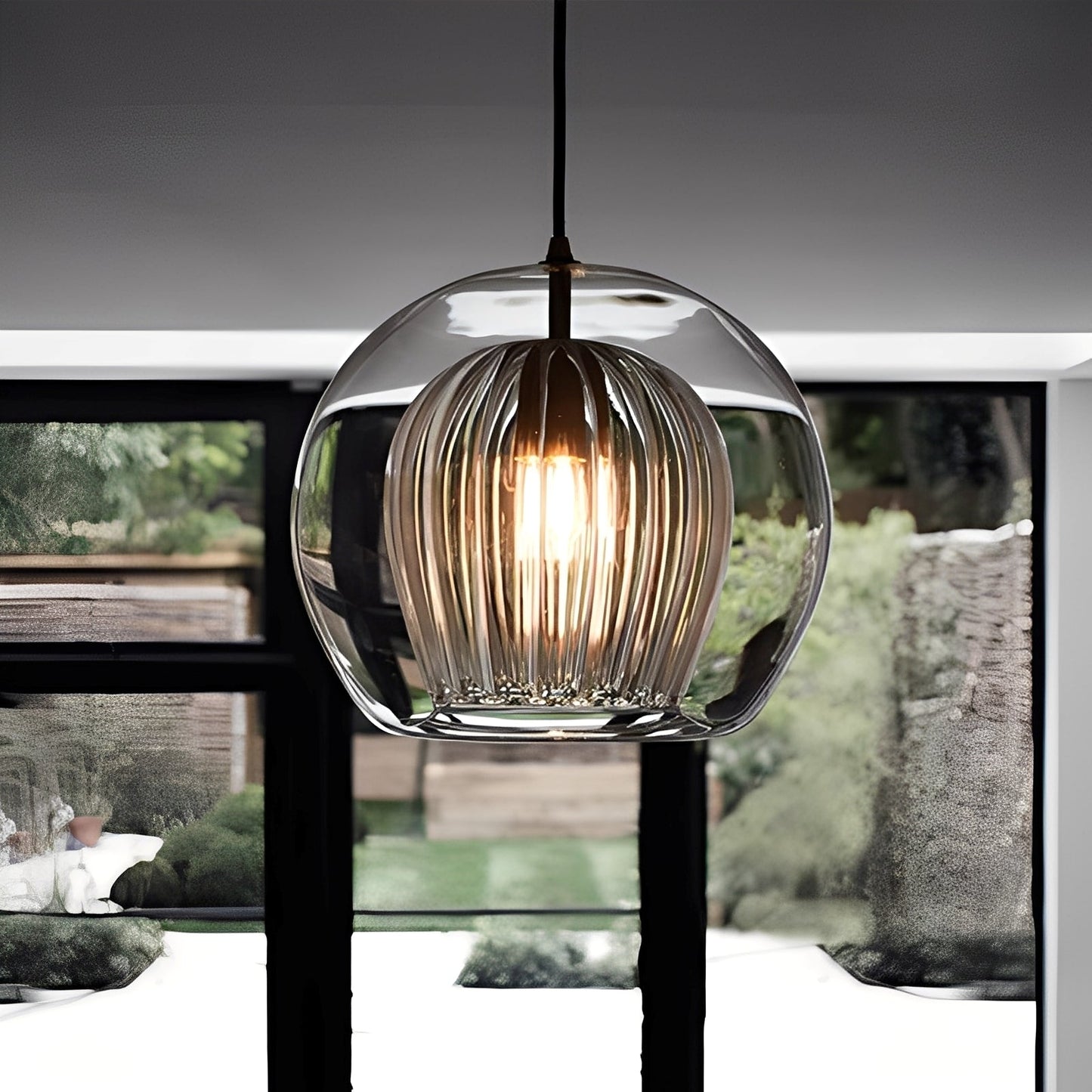 Mira – Suspension en verre simple