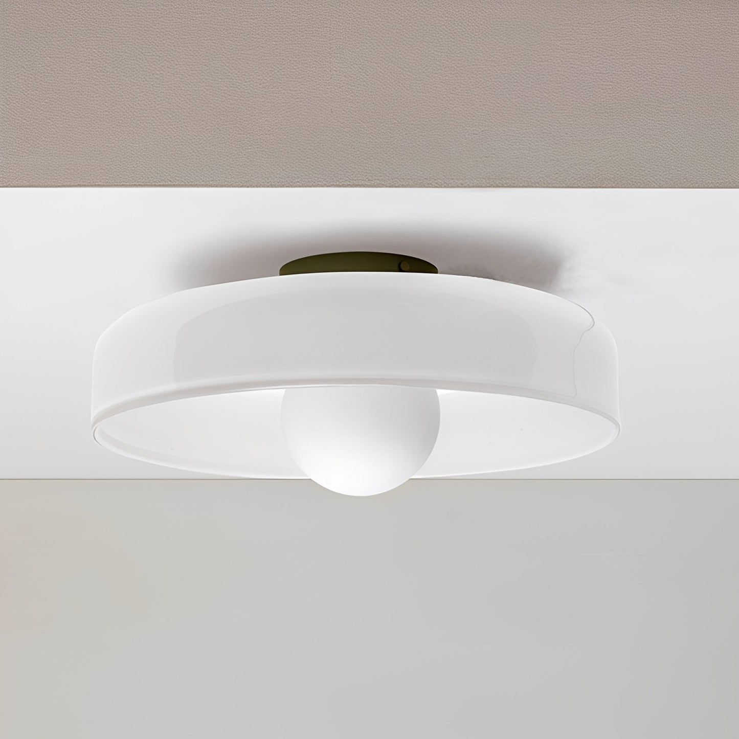 Amélie – Plafonnier Rétro en Verre