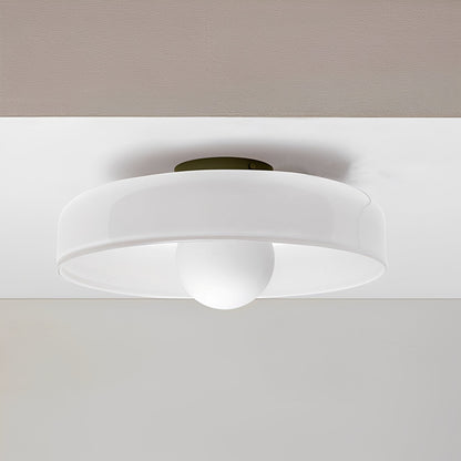 Amélie – Plafonnier Rétro en Verre