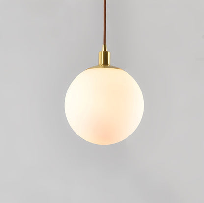 Ariane – Suspension Nordique en Verre Sphère