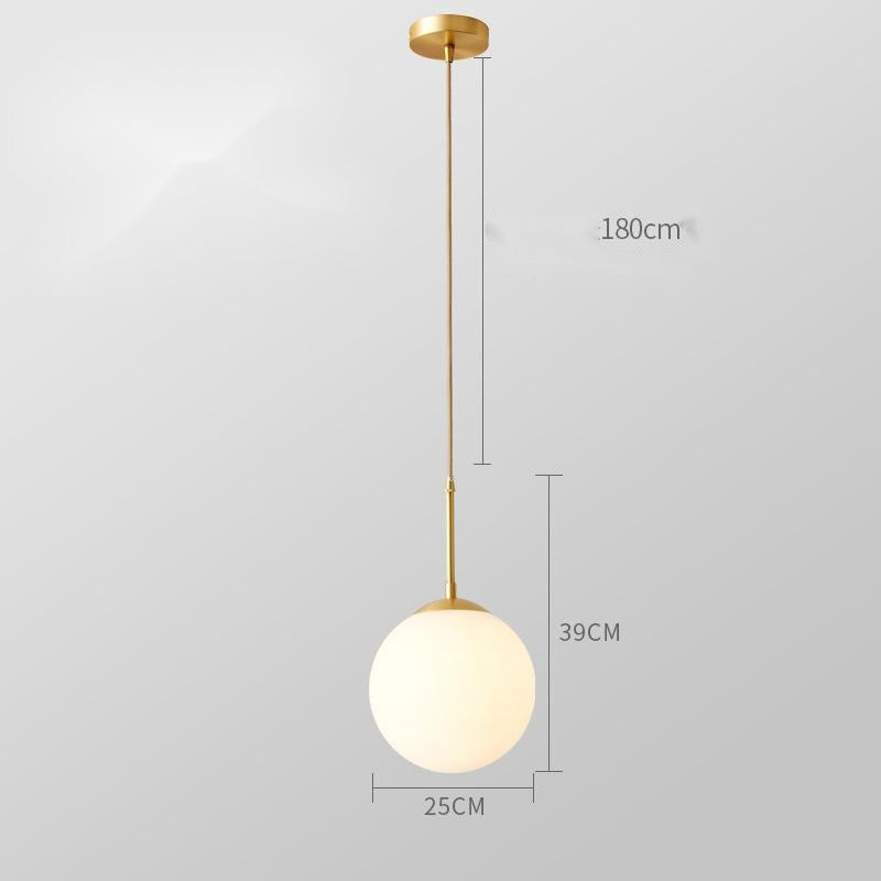 Cena – Suspension en verre pour la chambre