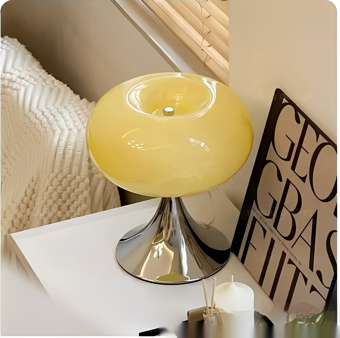 Yuna – Lampe de Table Coréenne