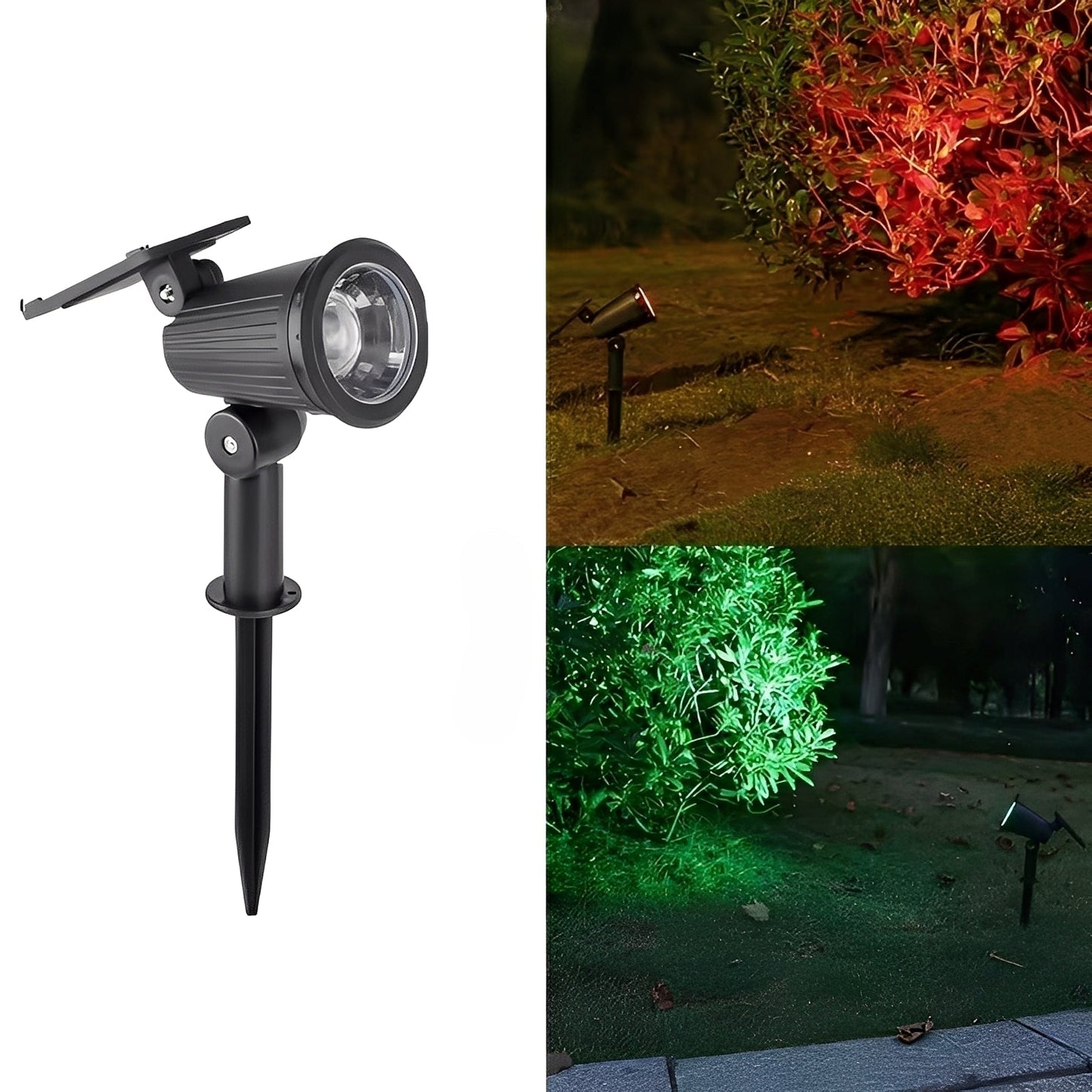 Airi – Projecteur de jardin solaire en forme de fleur