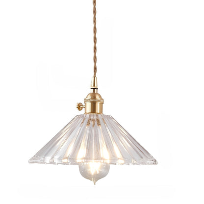 Noelle – Suspension en Verre Rétro