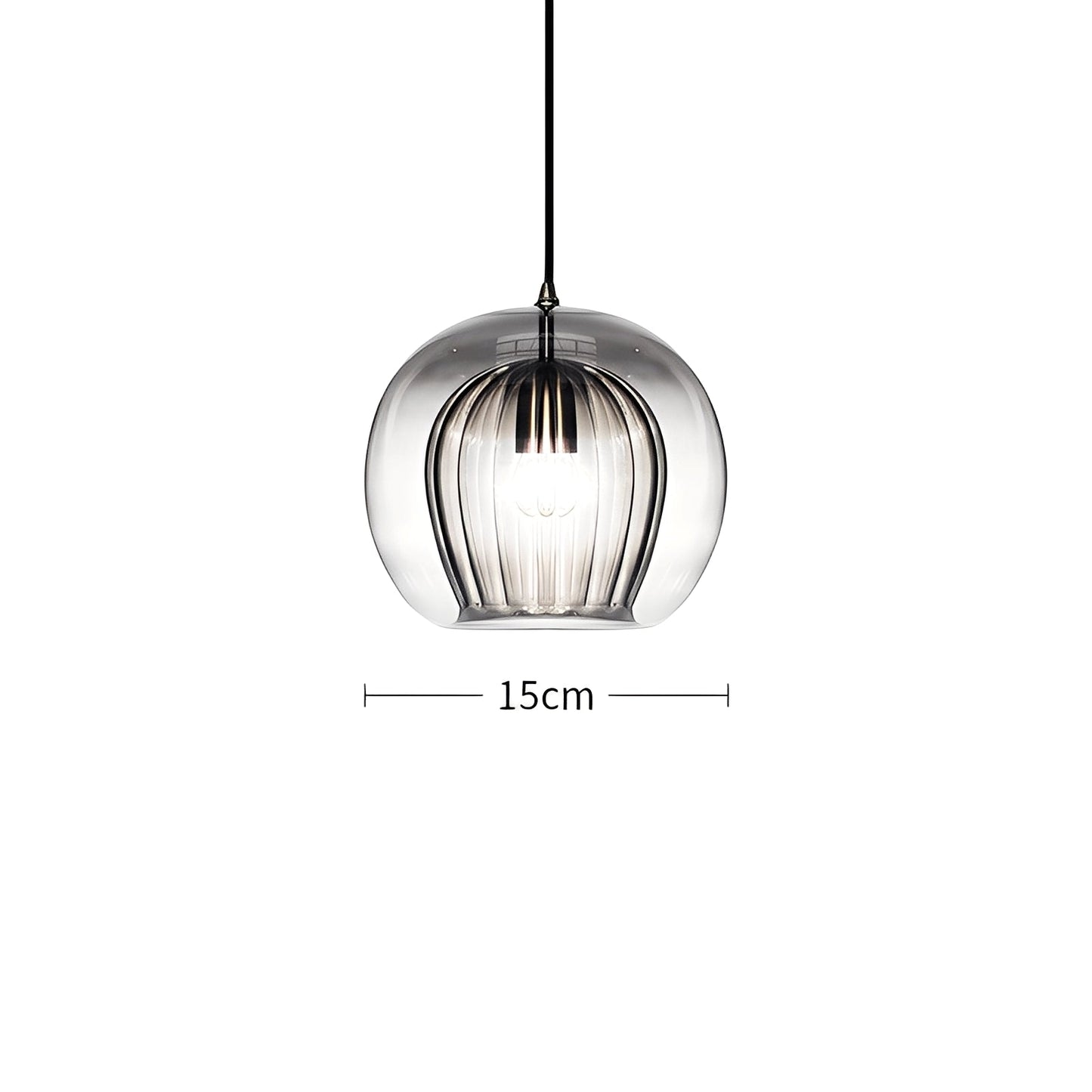 Mira – Suspension en verre simple