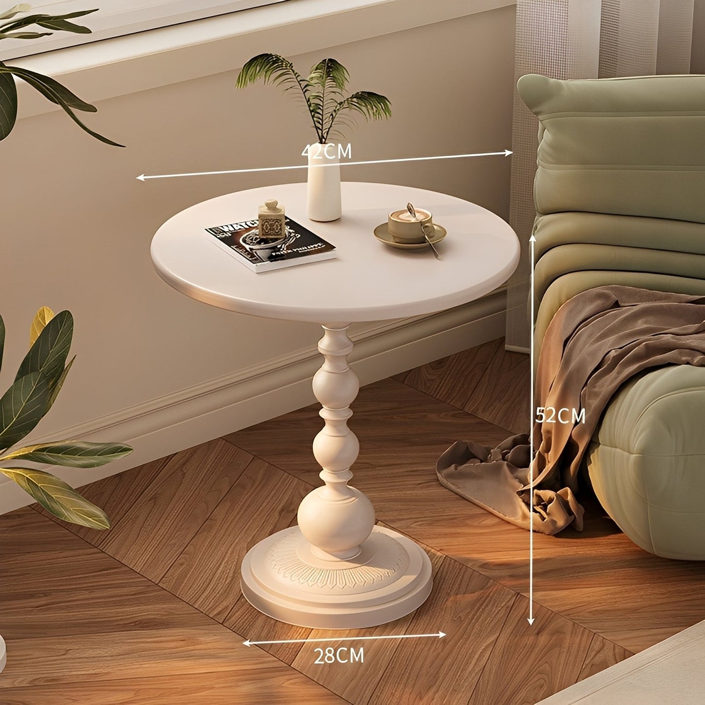 Mariselle – Vintage Moderne Table Basse Ronde