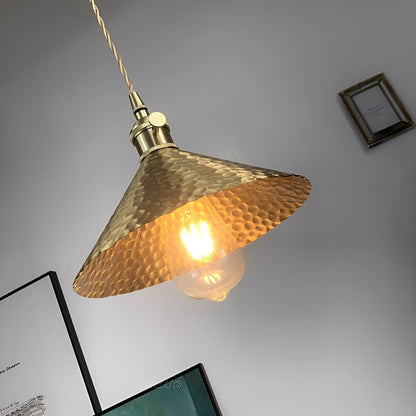 Helena – Lampe Suspendue en Cuivre Américain