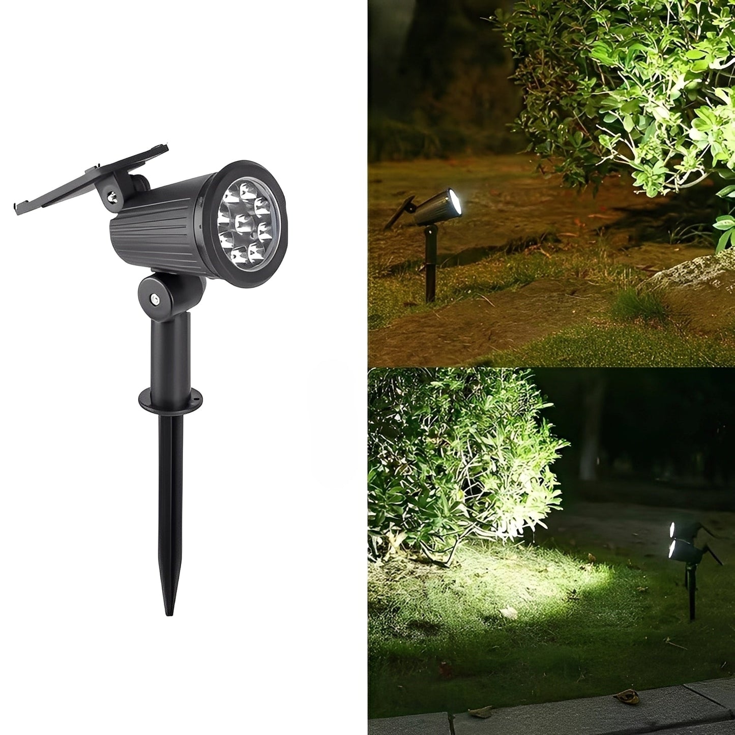 Airi – Projecteur de jardin solaire en forme de fleur