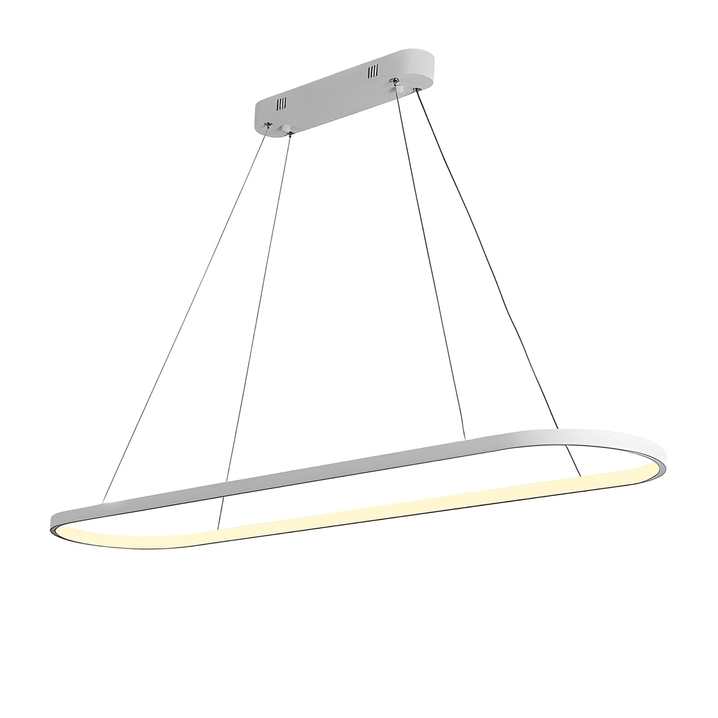 Alessio – Moderne Plafonnier en Acrylique et Fer