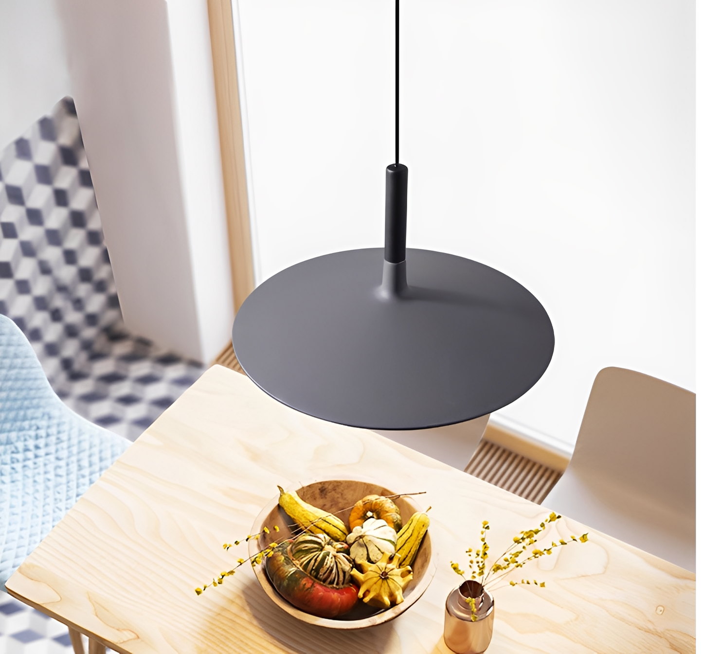 Zira – Suspension de luxe moderne en forme d'OVNI