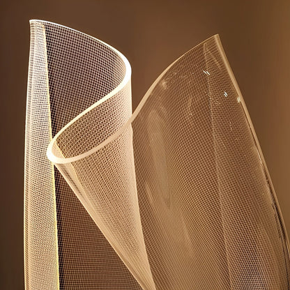 Elodie – Lampe de Table en Acrylique Artistique