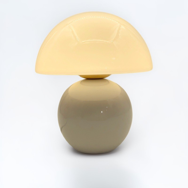 Riko – Lampe de table en céramique en forme de champignon