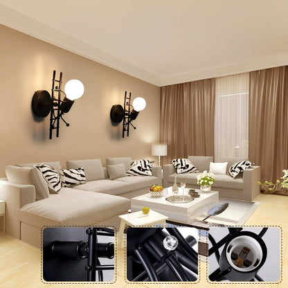 Nerio – Moderne Forme Escalier Applique Murale