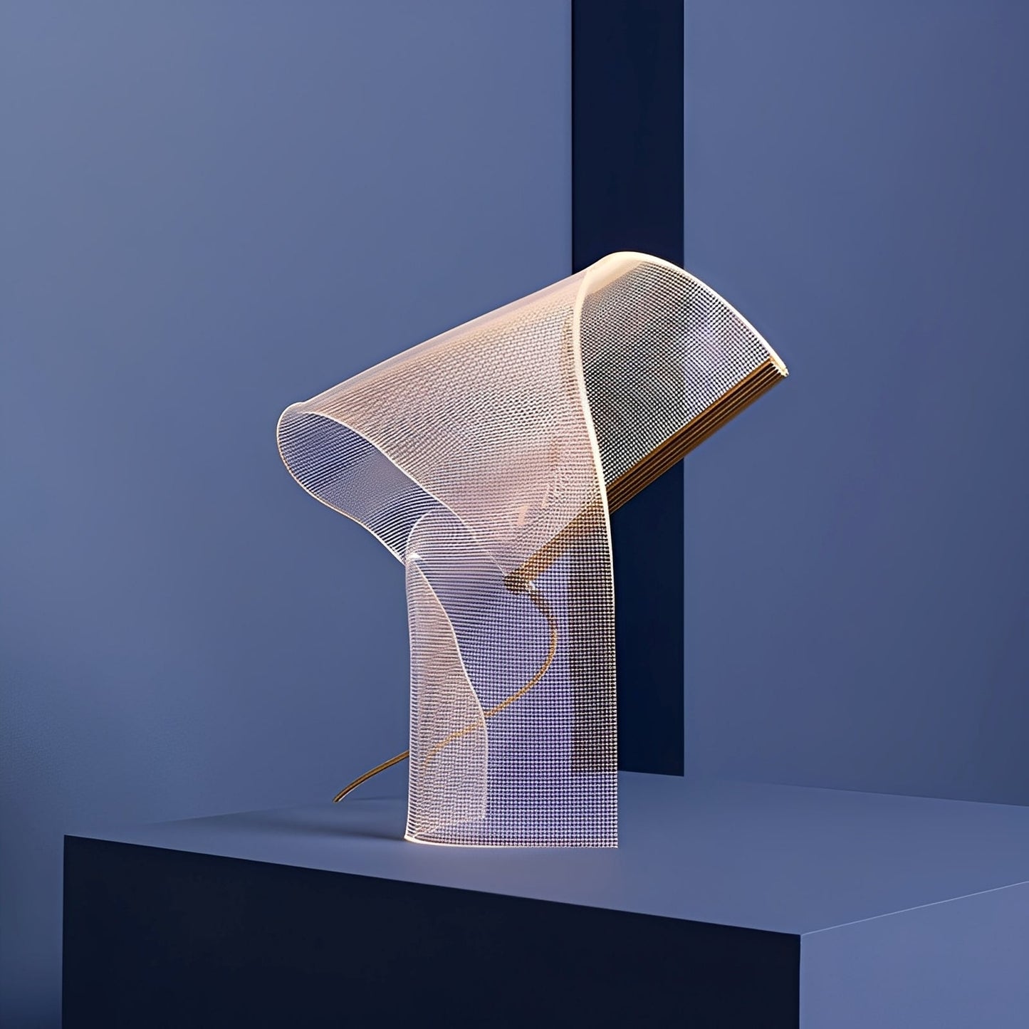 Elodie – Lampe de Table en Acrylique Artistique