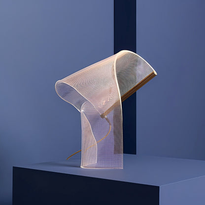 Elodie – Lampe de Table en Acrylique Artistique