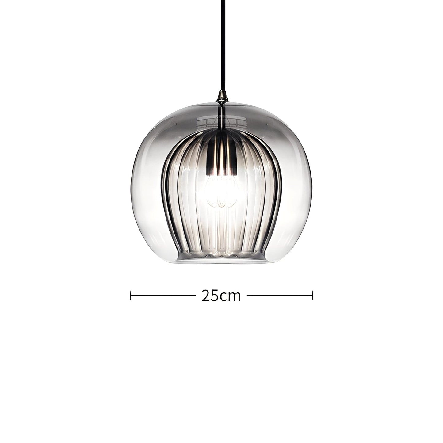 Mira – Suspension en verre simple