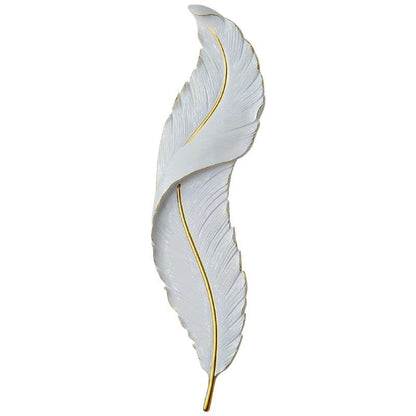 Yasmin – Applique Murale Moderne en Forme de Plume