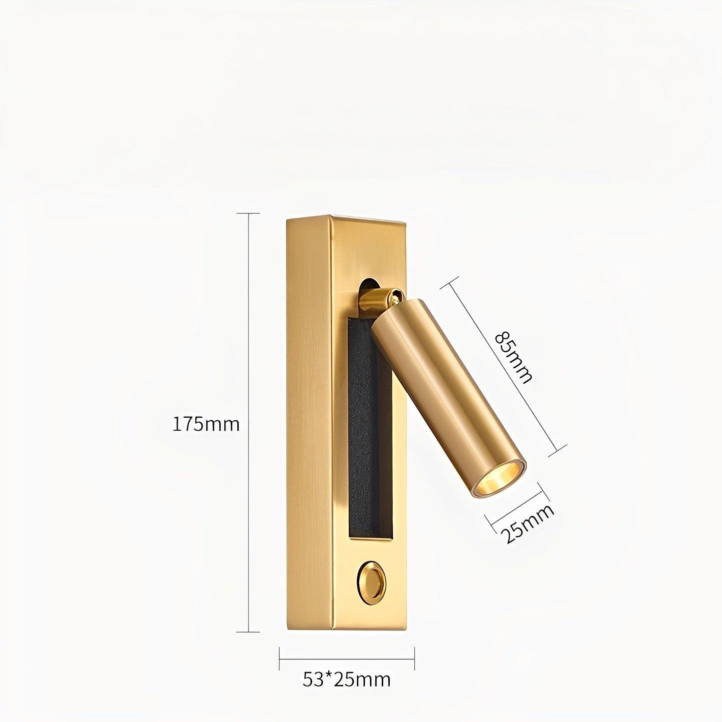 Riley – Applique murale LED de lecture américaine