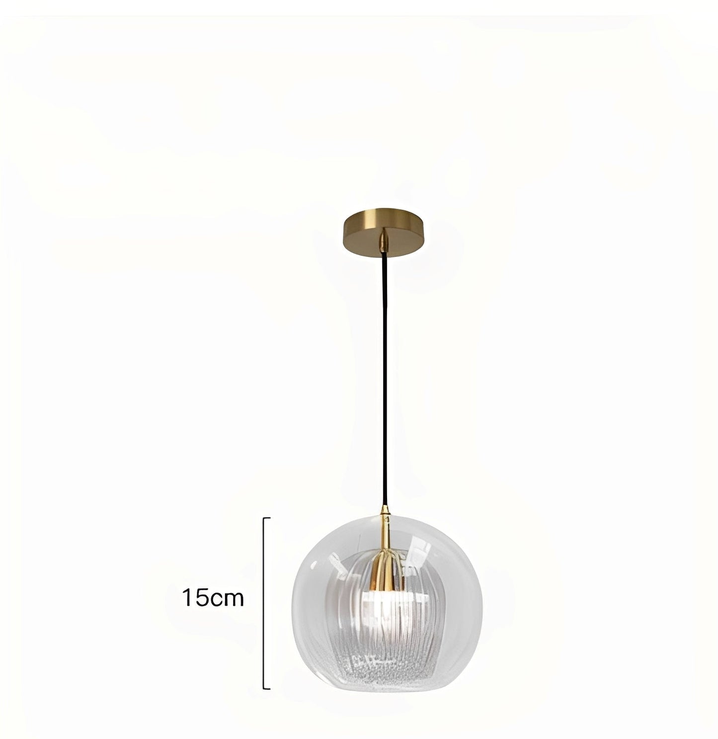 Mira – Suspension en verre simple