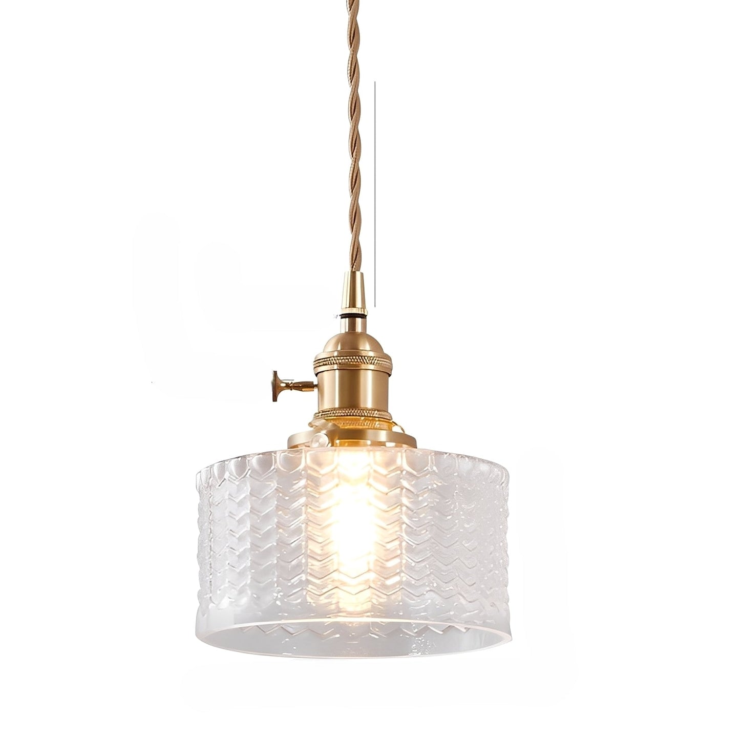 Noelle – Suspension en Verre Rétro