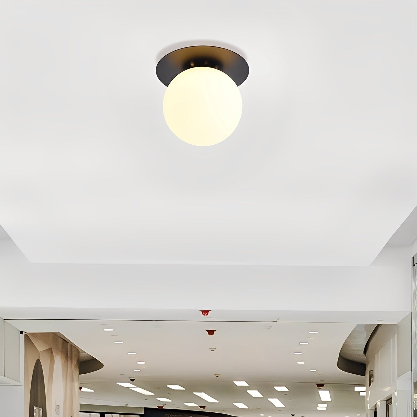 Elin – Applique Murale Boule de Verre Nordique