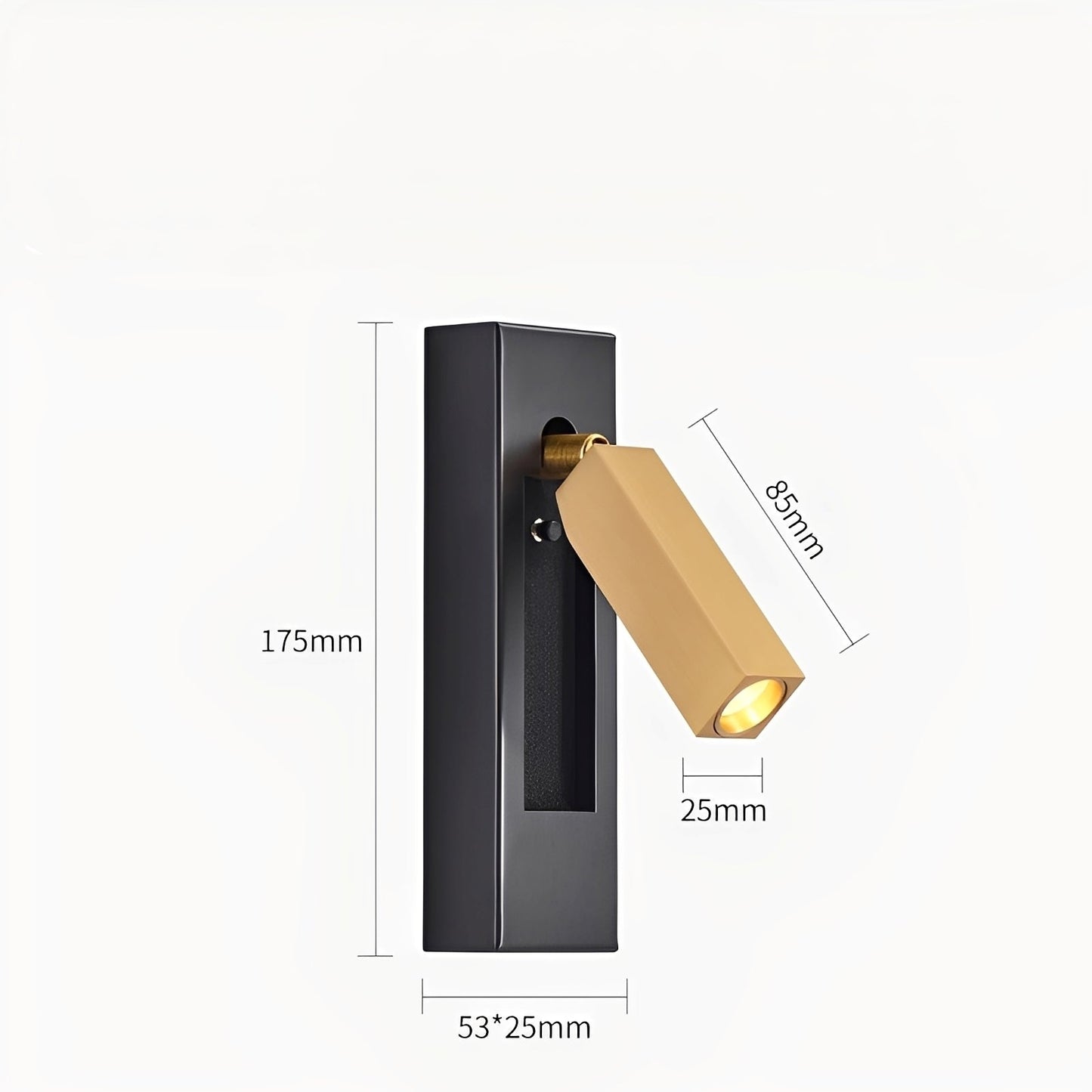 Riley – Applique murale LED de lecture américaine