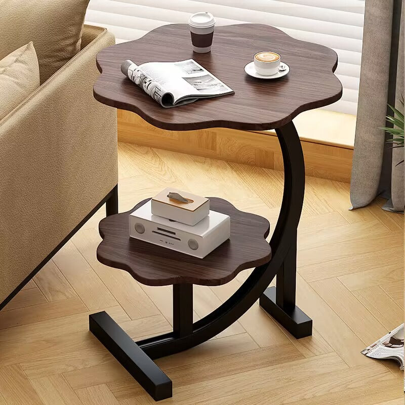 Caliora – Mini Table d'Appoint à Deux Niveaux