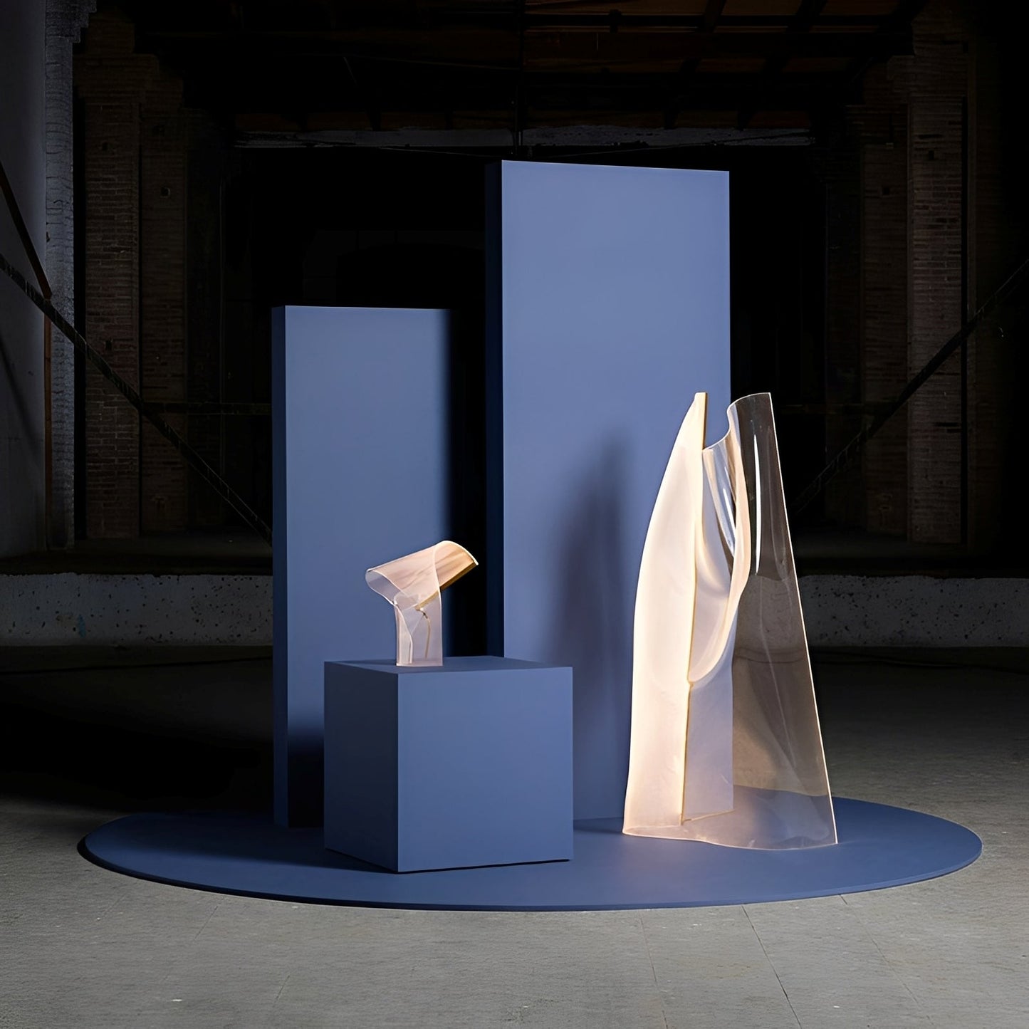 Elodie – Lampe de Table en Acrylique Artistique