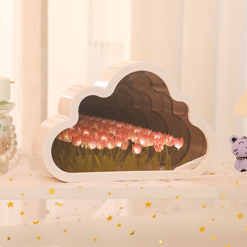 Luma – Lampe de nuit en forme de fleur, tulipes colorées