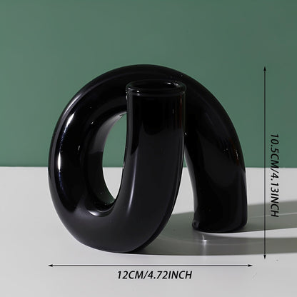 Alenya – Vase en verre créative au design moderne